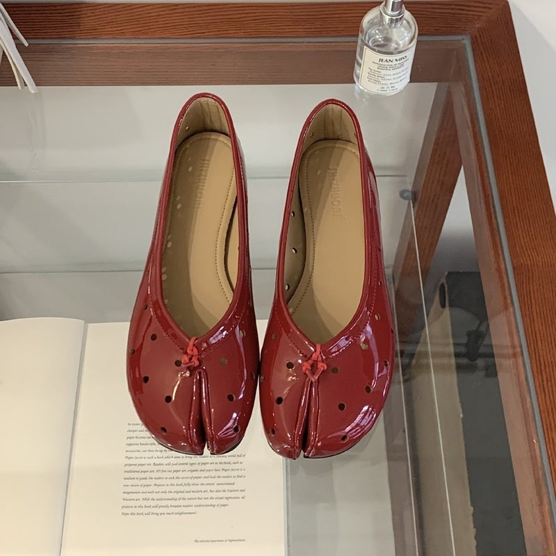 Women's Casual Flat Loafers with Square Toe - Image 3