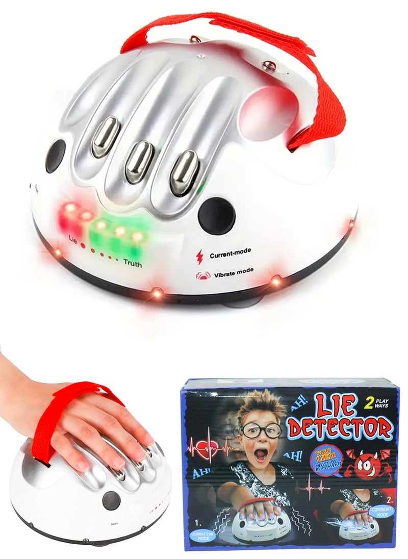 QUTOOB Polygraph Test Truth or Dare Game, Electric Shock Lie Detector Novelty Game, Tricky Family Game for Kids And Adults, Party Game To Play With Friends, Family And Colleagues, Best Gift Choice  - Image 1