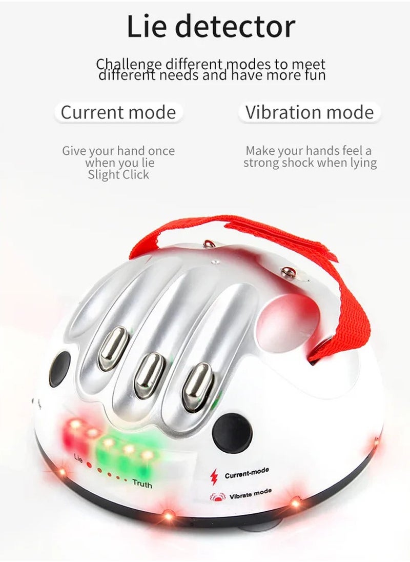 QUTOOB Polygraph Test Truth or Dare Game, Electric Shock Lie Detector Novelty Game, Tricky Family Game for Kids And Adults, Party Game To Play With Friends, Family And Colleagues, Best Gift Choice  - Image 3
