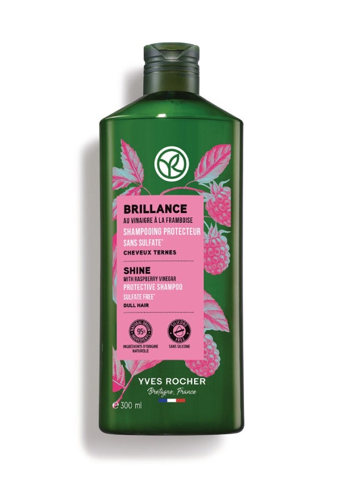 Yves Rocher Shine Shampoo With Raspberry Vinegar-Sulfate Free  - Image 1
