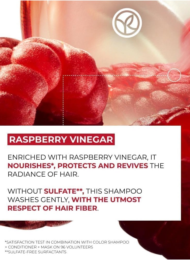 Yves Rocher Shine Shampoo With Raspberry Vinegar-Sulfate Free  - Image 3