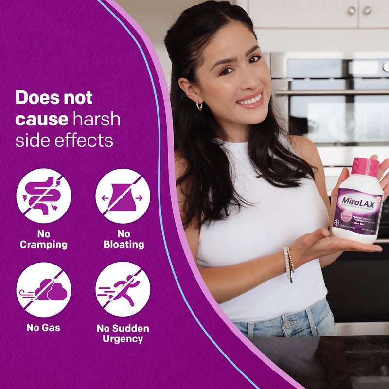 MiraLAX Laxative Powder Packets 10.0 ea. (Quantity of 5) - Image 4