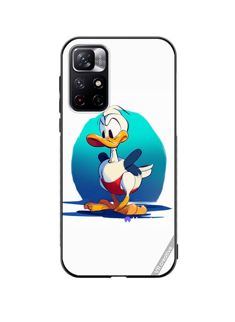 Protective Case Cover For Xiaomi Redmi Note 11T 5G Donald Duck Design Multicolour