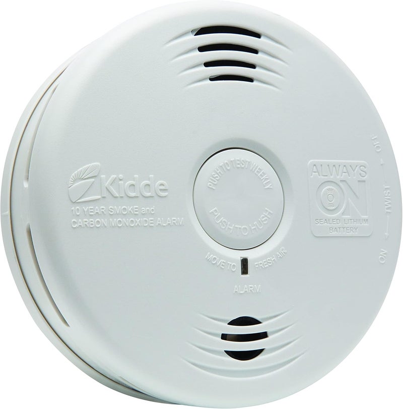 Kidde Smoke & Carbon Monoxide Detector, 10-Year Battery, Voice Alerts , 1 Count ( Pack of 1) - Image 2