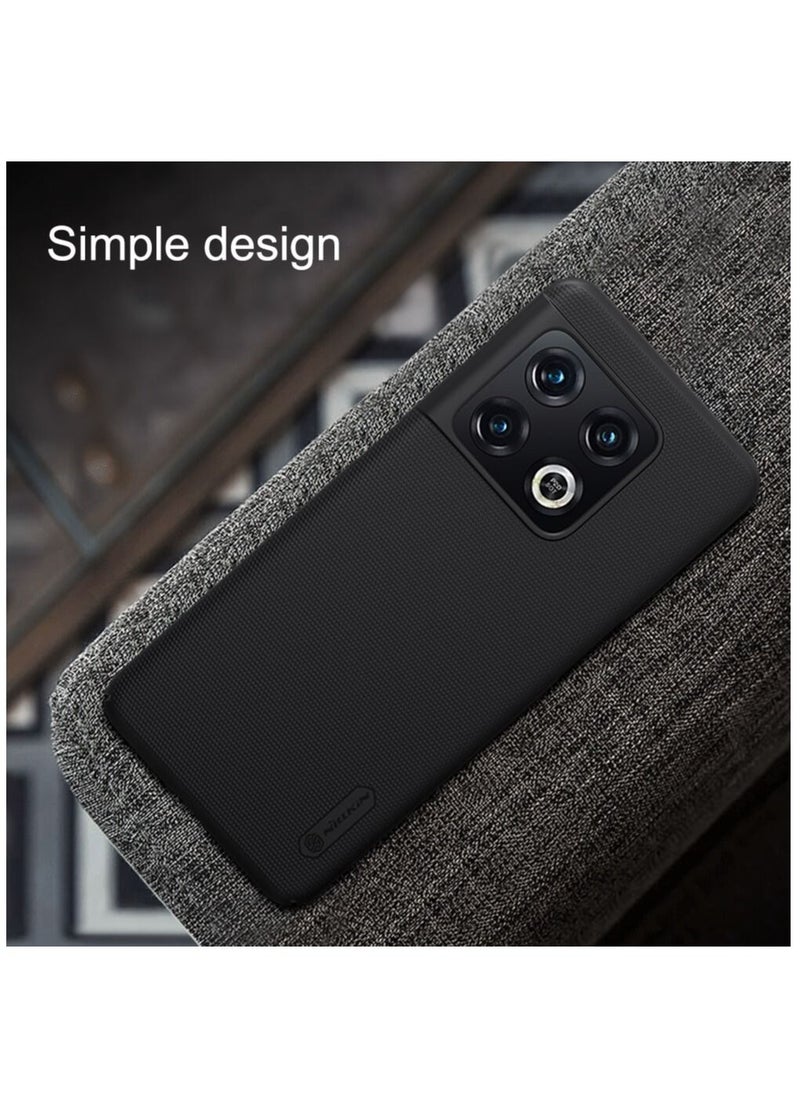 Nillkin - Super Frosted Shield Matte Cover For Oneplus 10 Pro, Black - Image 1
