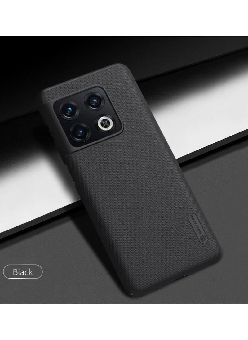 Nillkin - Super Frosted Shield Matte Cover For Oneplus 10 Pro, Black - Image 1