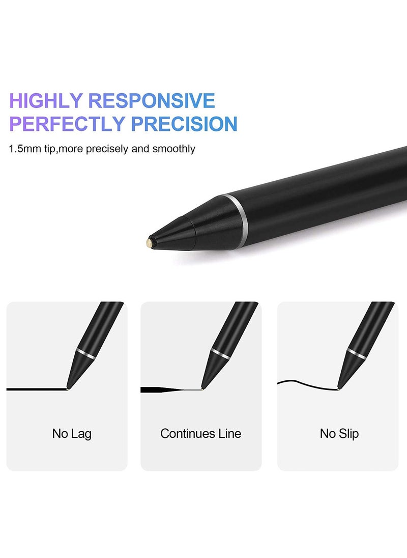 ELTRAZONE Active Stylus Pens for Touch Screens, Rechargeable Digital Stylish Pen Pencil Universal for iPhone/iPad Pro/Mini/Air/Android and Most Capacitive Touch Screens  - Image 4