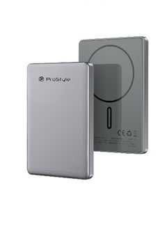 Power Bank Magsafe 5000 mAh Wireless Slim, 15W Portable Fast Charger, Dual Input&Output USB and Type C for iPhone 12-16 Series