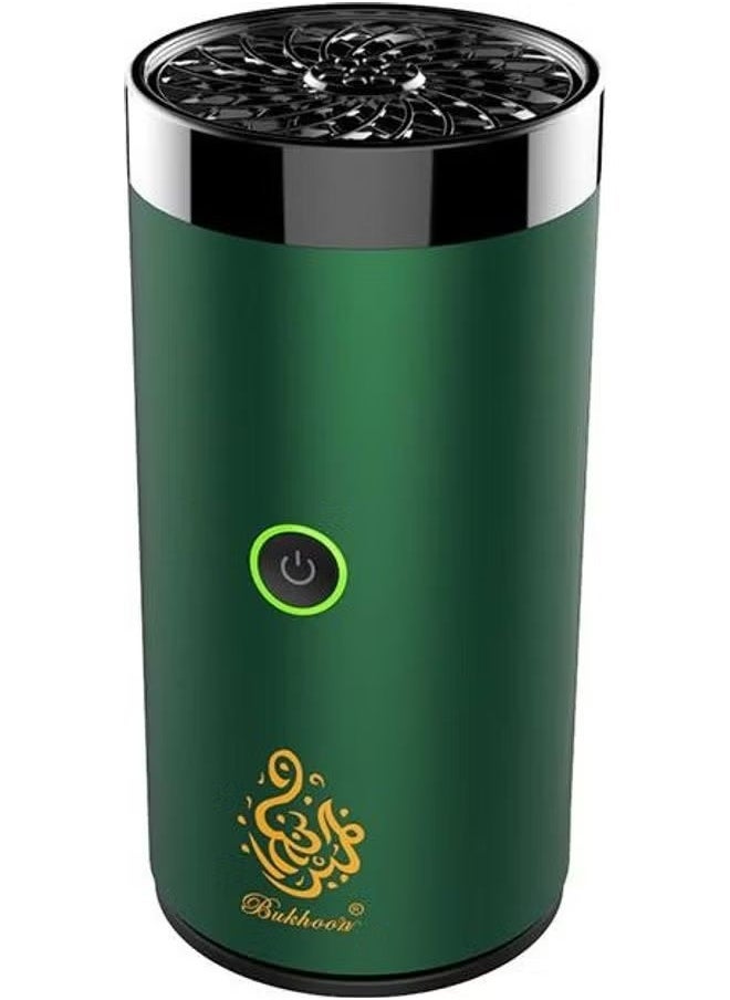 Bakhoor Electric USB Bakhoor Evaporator Incense Burner Green/Black  - Image 1