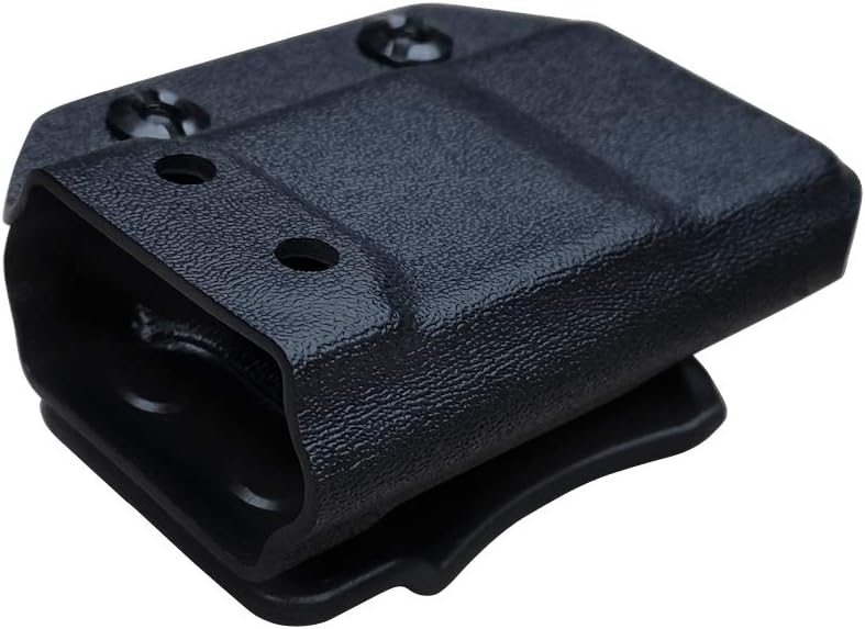 POLE.CRAFT IWB/OWB Magazine Holster Kydex - Mag Carrier Fits: 9mm .40 Double Stack / 9mm .40 Single Stack - P365 1911 Glock 19 19X 17 26 27 28 43 22 23 25 26 27 31 32 33 34 35 37 38 Glock43X .. Mag - Image 4
