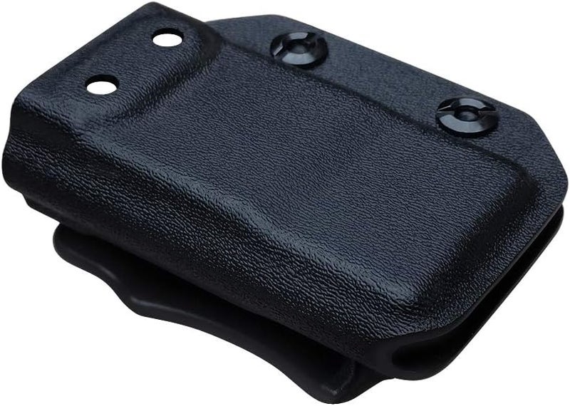 POLE.CRAFT IWB/OWB Magazine Holster Kydex - Mag Carrier Fits: 9mm .40 Double Stack / 9mm .40 Single Stack - P365 1911 Glock 19 19X 17 26 27 28 43 22 23 25 26 27 31 32 33 34 35 37 38 Glock43X .. Mag - Image 3