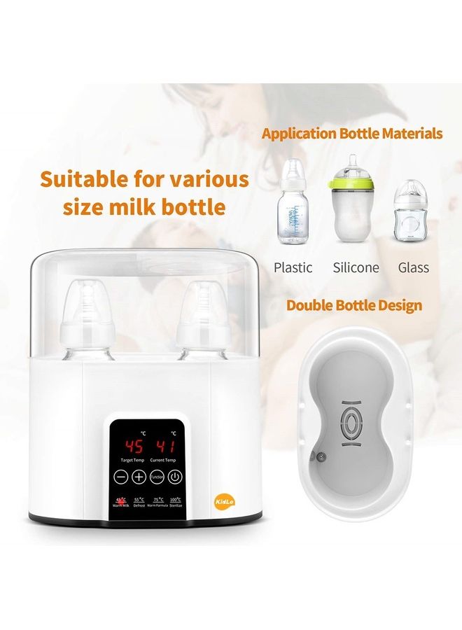 Kidle Milk Warmer Bottle Sterilizer 4 In 1 Baby Constant Temperature Heating Insulation - Image 3