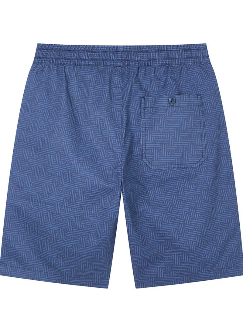 GIORDANO  Men’s Slim Twill Bermuda Shorts with Elastic Waist for Men | Best Price UAE