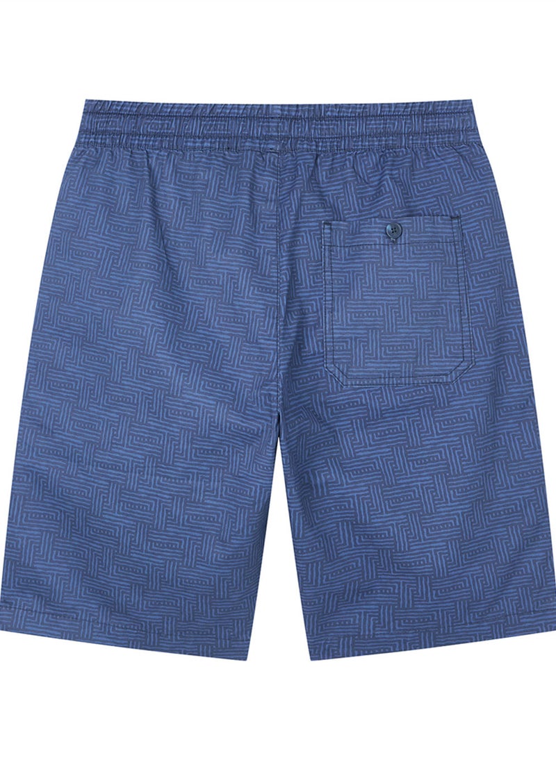 GIORDANO Men’s Slim Twill Bermuda Shorts with Elastic Waist - Image 4