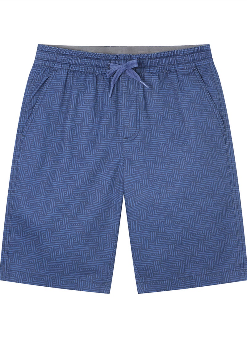 GIORDANO Men’s Slim Twill Bermuda Shorts with Elastic Waist - Image 3