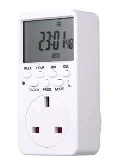 Generic Digital Switch Socket Timer White 19 X 9 10centimeter  - Image 2