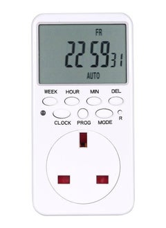 Generic Digital Switch Socket Timer White 19 X 9 10centimeter  - Image 4