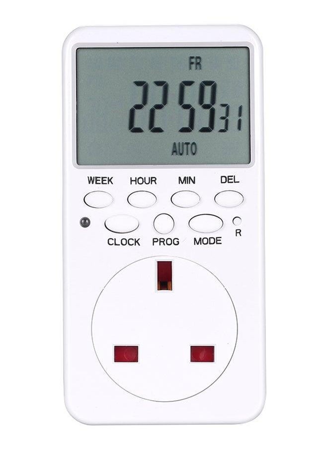 Generic Digital Switch Socket Timer White 19 X 9 10centimeter  - Image 4