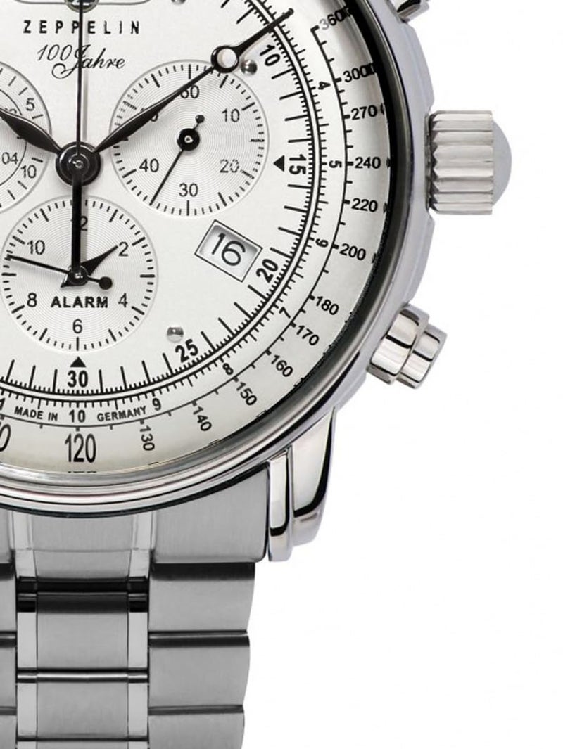 Zeppelin Men’s Quartz Chronograph with Metal Strap - Image 2