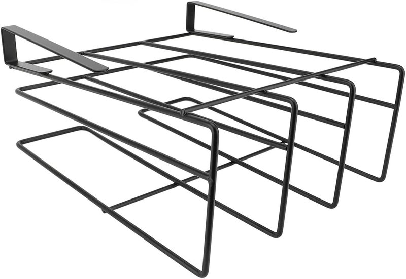 Under Cabinet Rack Carbon Steel, Multifunctional Hanging Holder for Kitchen Chopping Board, 27x30cm - Durable Construction, Easy No Drill Installation, Space Saving Organizer - Image 3