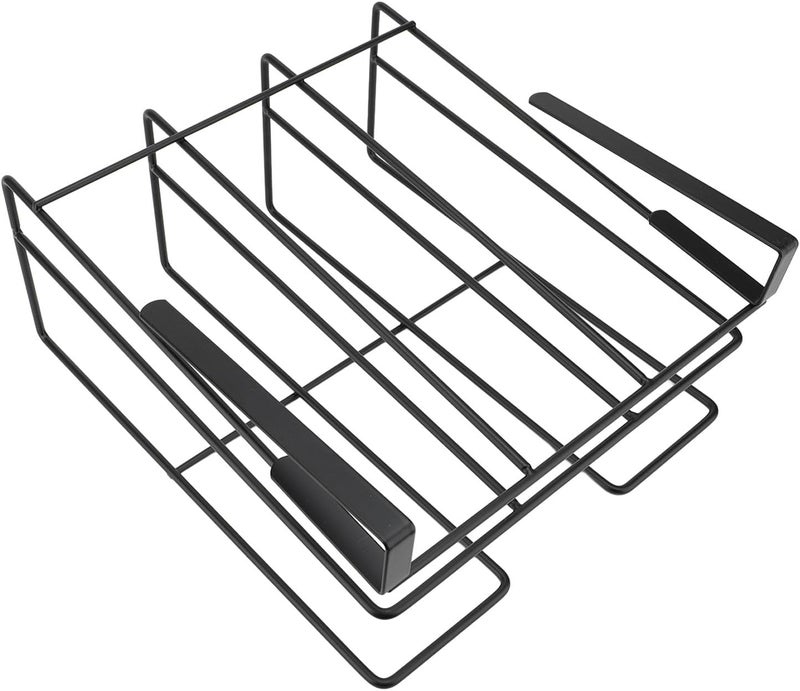 Under Cabinet Rack Carbon Steel, Multifunctional Hanging Holder for Kitchen Chopping Board, 27x30cm - Durable Construction, Easy No Drill Installation, Space Saving Organizer - Image 1