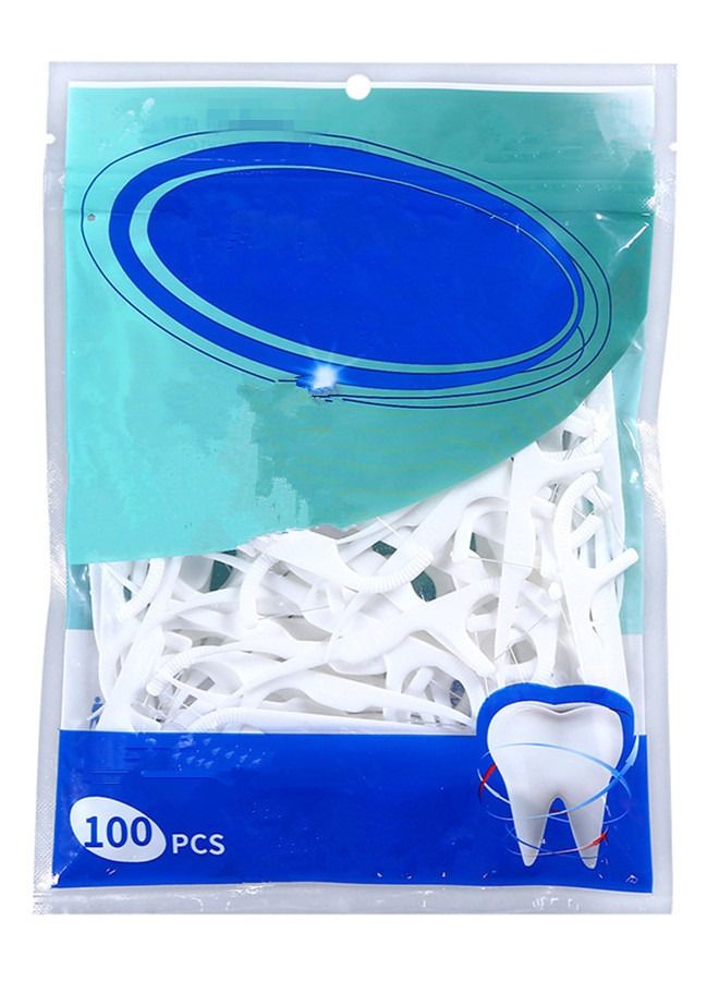 general 100-Piece Micro Mint Dental Flosser Set - Image 1
