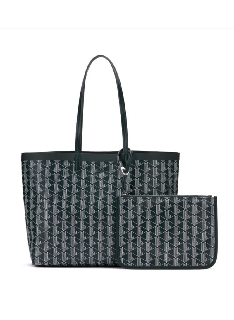 لاكوست حقيبة تسوق مطبوعة للسيدات - Image 1