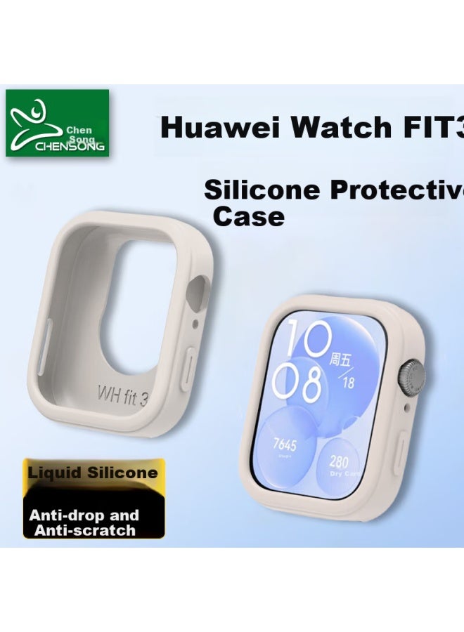 Chensong Silicone Protective Case For Huawei Fit3 Smarch, Anti-drop Half-pack Protective Cover - Image 1