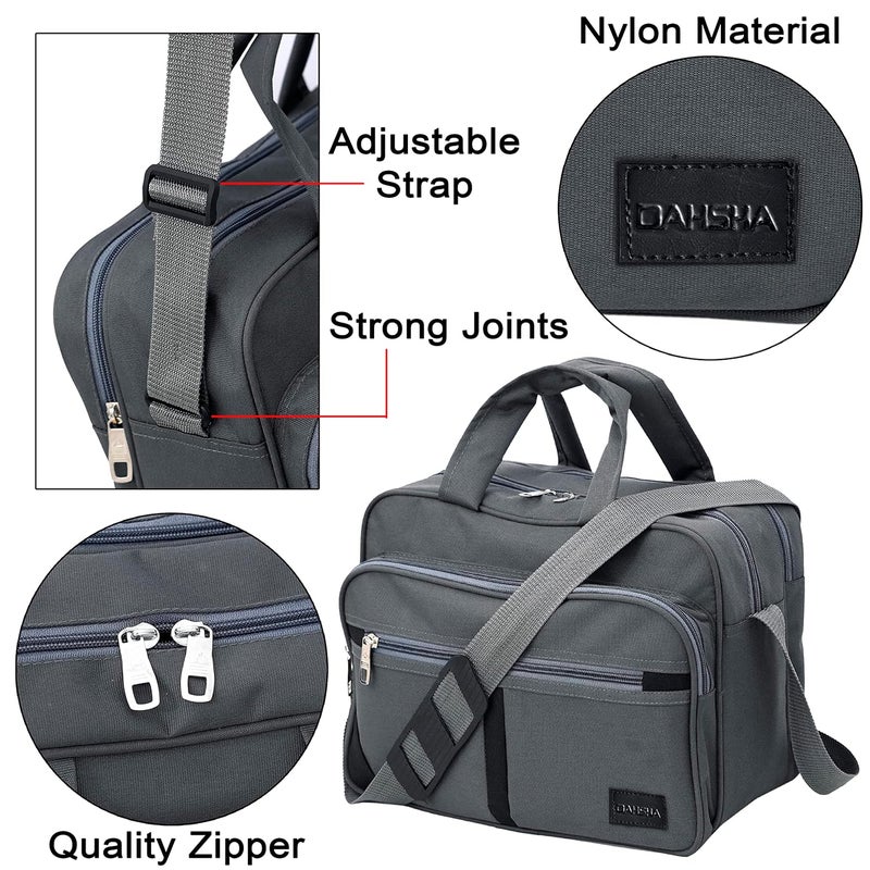 DAHSHA Stylish Nylon Small Sling Cross Body Travel Bag for Business Office Messenger One Side Shoulder Carry Handbag Bag For Men & Women (35 x 18 x 25 Cm) - Image 4
