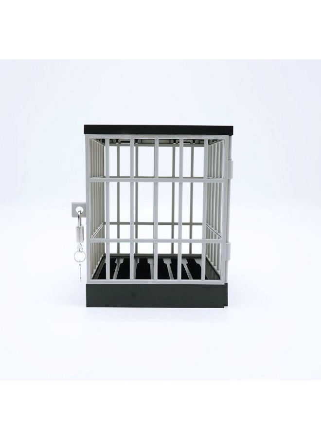 Generic - Timing Mobile Phone Lock Box Self-discipline Artifact Keeping Cage Learning Party Mobile Phone Prison Belt-Color:Gray Lock Timer - Image 1