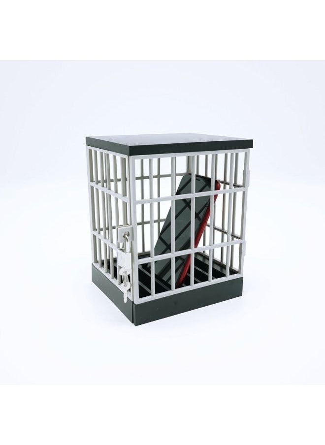 Generic - Timing Mobile Phone Lock Box Self-discipline Artifact Keeping Cage Learning Party Mobile Phone Prison Belt-Color:Gray Lock Timer - Image 1