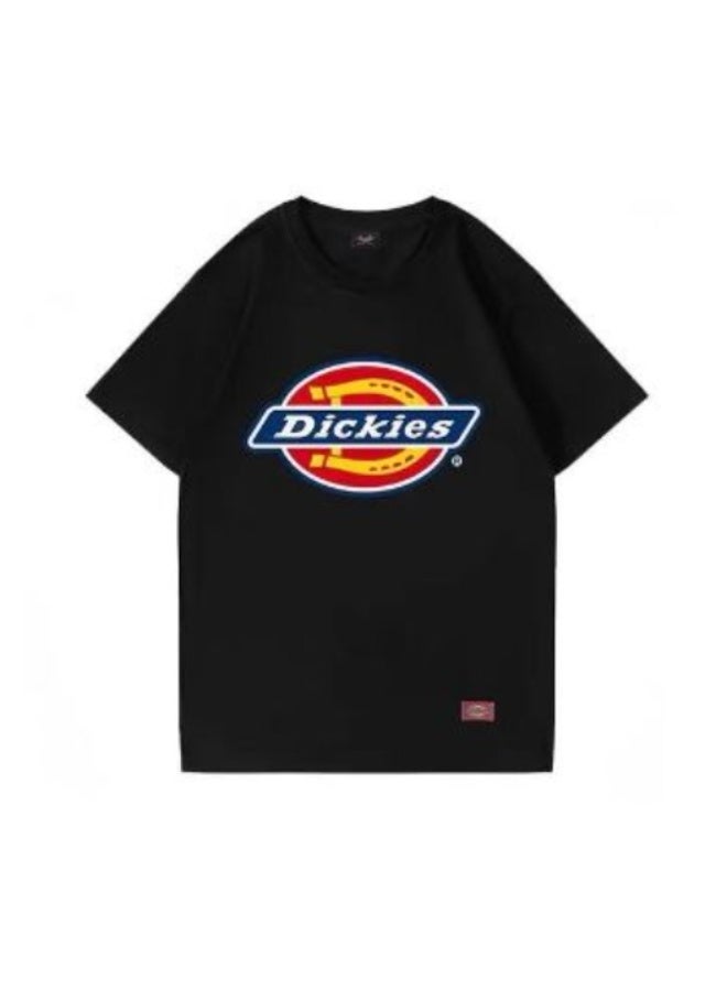 Dickies 100% Cotton Logo Black T-Shirt-L - Image 1