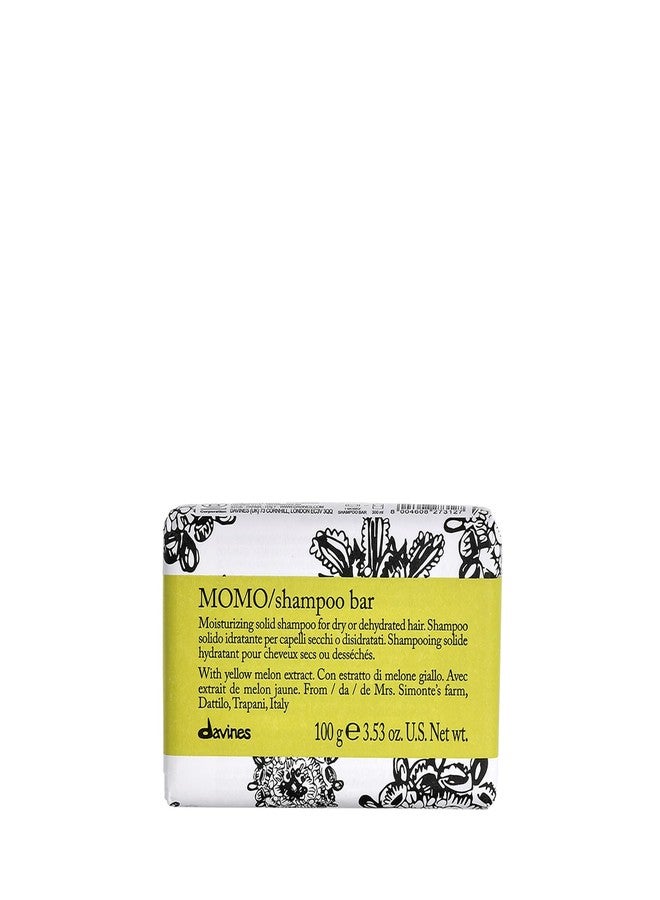 Davines MOMO Shampoo Bar, Moisturizing Formula For All Hair Types, Gently Cleanse And Add Shine, 100 g. - Image 1