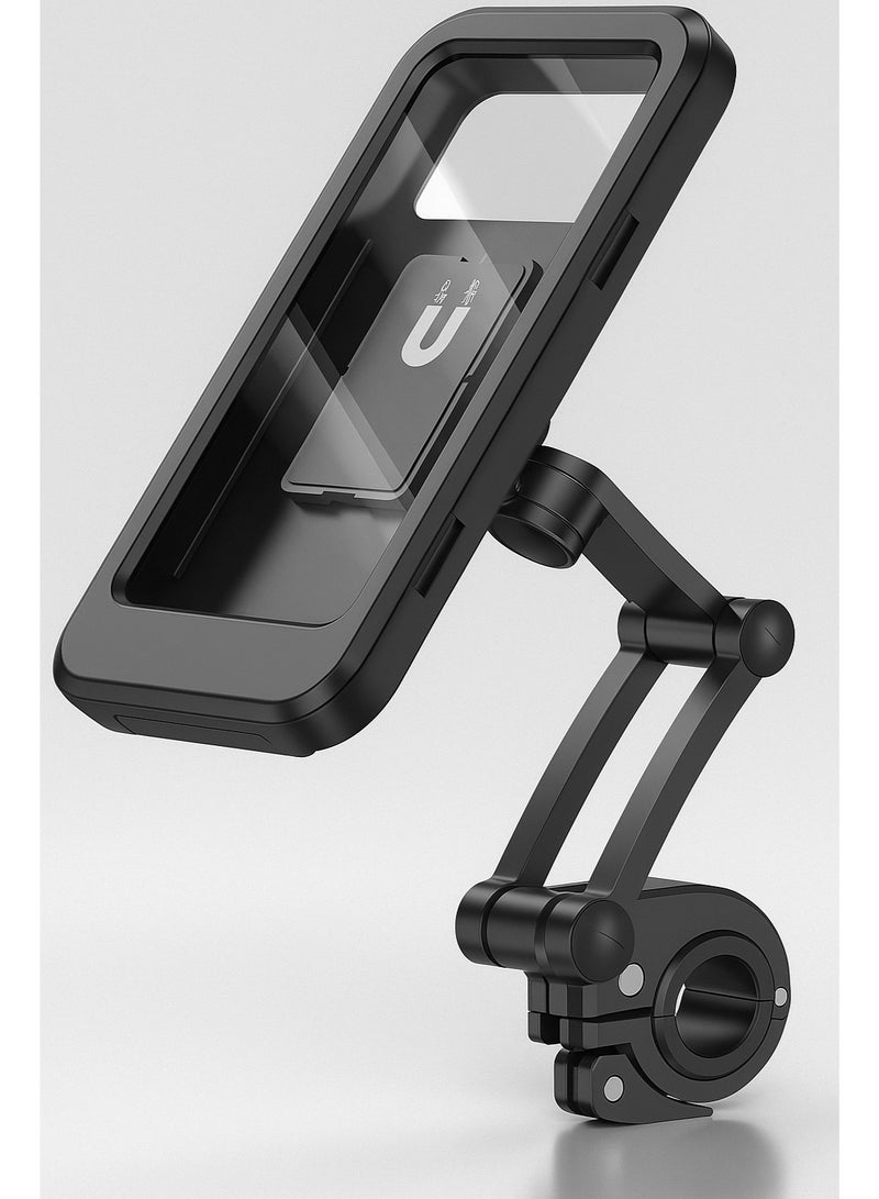 M3 Motorcycle, Scooter & Bicycle Phone Holder and Case – Waterproof & Rain-Resistant – Super Strong Stability with Full Protection from Shocks and Drops – Durable and Secure Design for All Riding Conditions - Image 4
