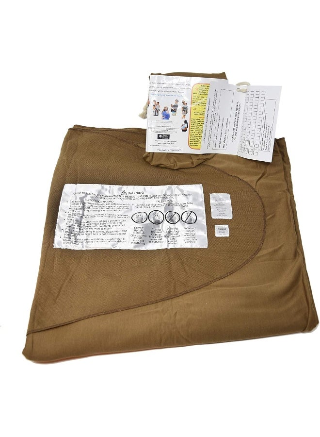 Simply Essential Solutions حمالة أطفال ناعمة، مرنة، قطنية، حمالة أطفال، غطاء للرضاعة للاستخدام مع حديثي الولادة - الأطفال الصغار - Image 5