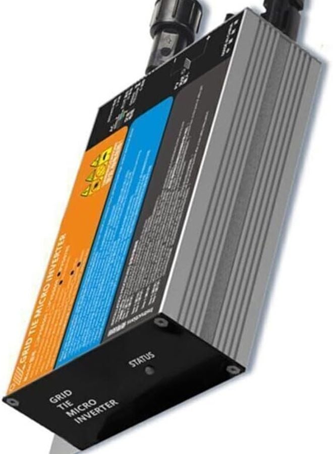 260W MPPT شبكة التعادل العاكس الشمسي DC 10-60V إلى AC 220V موجة جيبية نقية عالية الكفاءة علبة سبائك الألومنيوم تبريد بدون مروحة - Image 1