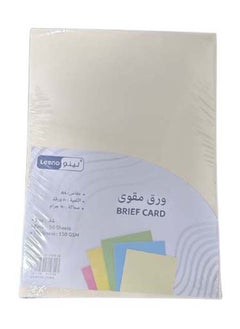 LEENO Brief card 150g ivory A4 -50s 