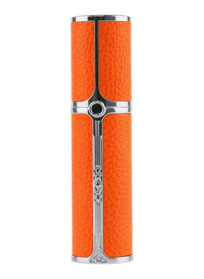 Perfume Atomizer Bottle Portable Mini Refillable Atomizer Travel Size Spray Bottles Accessories 5ml/0.2oz F906-1 (orange)  - Image 2