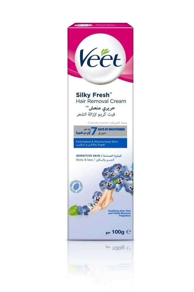 Veet Silky Fresh Hair Removal Cream 100ml
