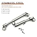 HOPLEX 2pcs Stainless Steel Drive Shaft Universal Joint Driveshaft for 118 RC Rock Crawler Axial UTB18 Capra Unlimited Trail Buggy - Image 4