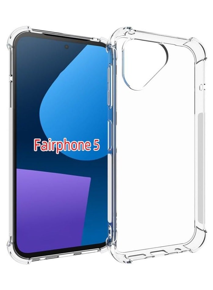 Beauenty Case For Fairphone 5 2023 Shock Resistant Flexible Tpu Gasbag Protection Rubber Soft Silicone Anti Dropping Phone Cover - Image 1