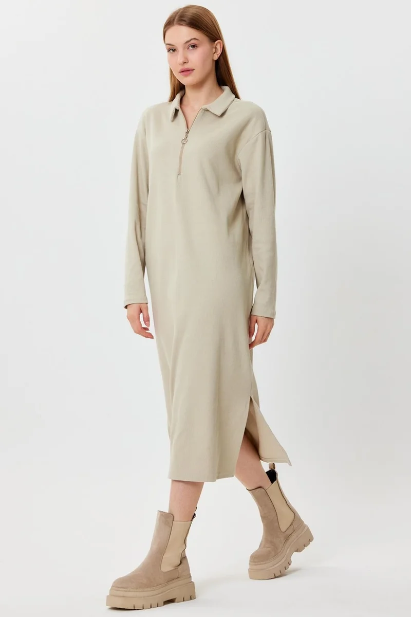 Alexander Gardi Zipper Front Dress