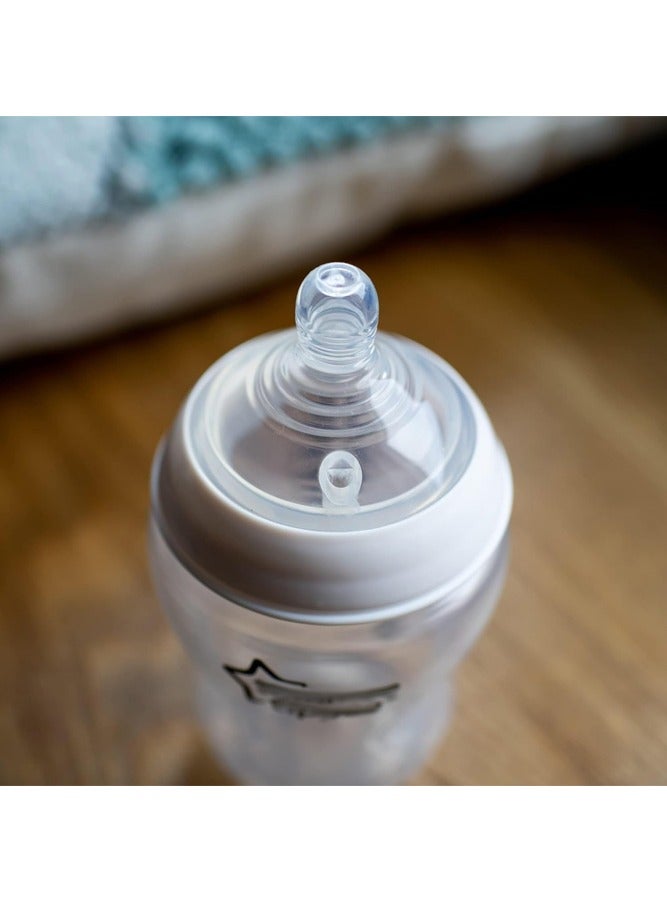 بيبي لاند عبوة من 4 حلمات رضاعة طبيعية لعمر 6 أشهر فما فوق، لزجاجة Tommee Tippee - Image 4