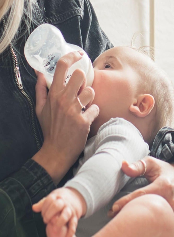 بيبي لاند عبوة من 4 حلمات رضاعة طبيعية لعمر 6 أشهر فما فوق، لزجاجة Tommee Tippee - Image 5