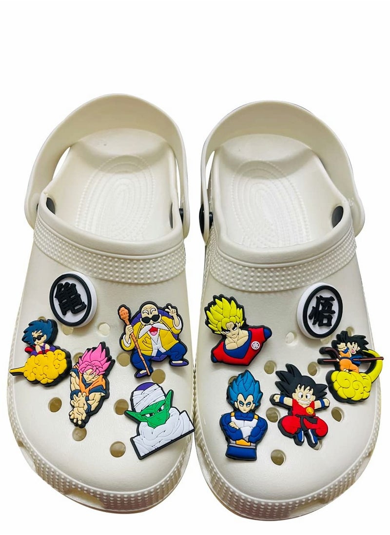 KASTWAVE - Crocs Charms Shoe Decoration Charms Pins for Crocs 45 Charms and 2 Wristband - Image 1