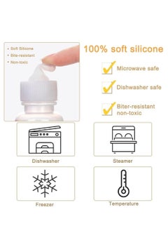 KASTWAVE Pet Feeding Bottle Set, Puppy Feeding Bottles, Puppy Nursing Pet Syringe Feeder,  - Image 2