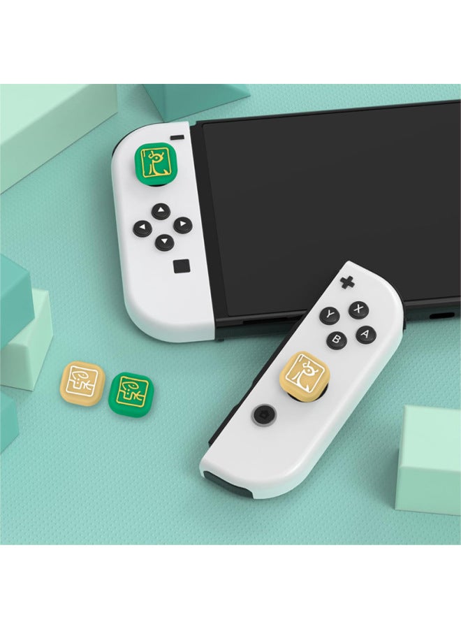 For Switch Rocker Cap Gamepad Silicone Cap Zelda Rune on Cap Rocker Protective Cap-Product Color:5  - Image 5