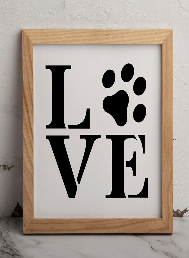 MAGJUCHE Trail of Dog Prints Stencil 6 Inches, Reusable Cat Prints Stencil for Painting DIY Crafts Decor - Image 4