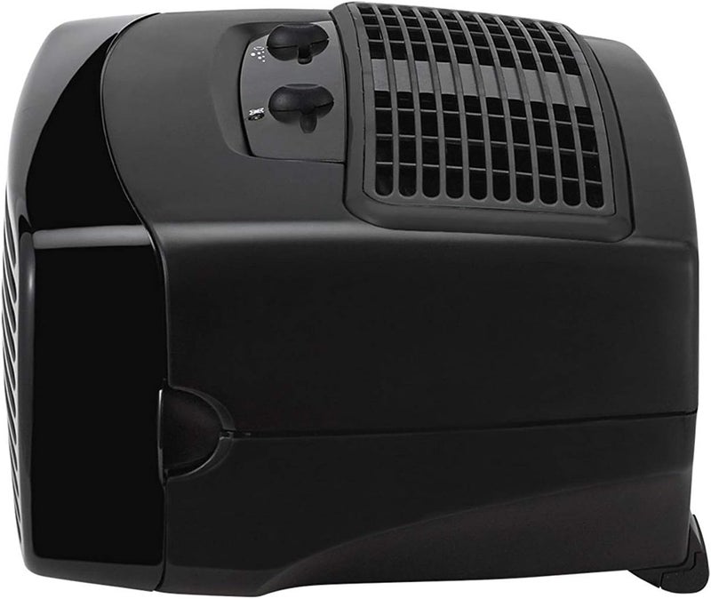 Holmes Desktop HEPAType  3 Speeds plus Optional Ionizer small Air Purifier HAP242BU Black - Image 4