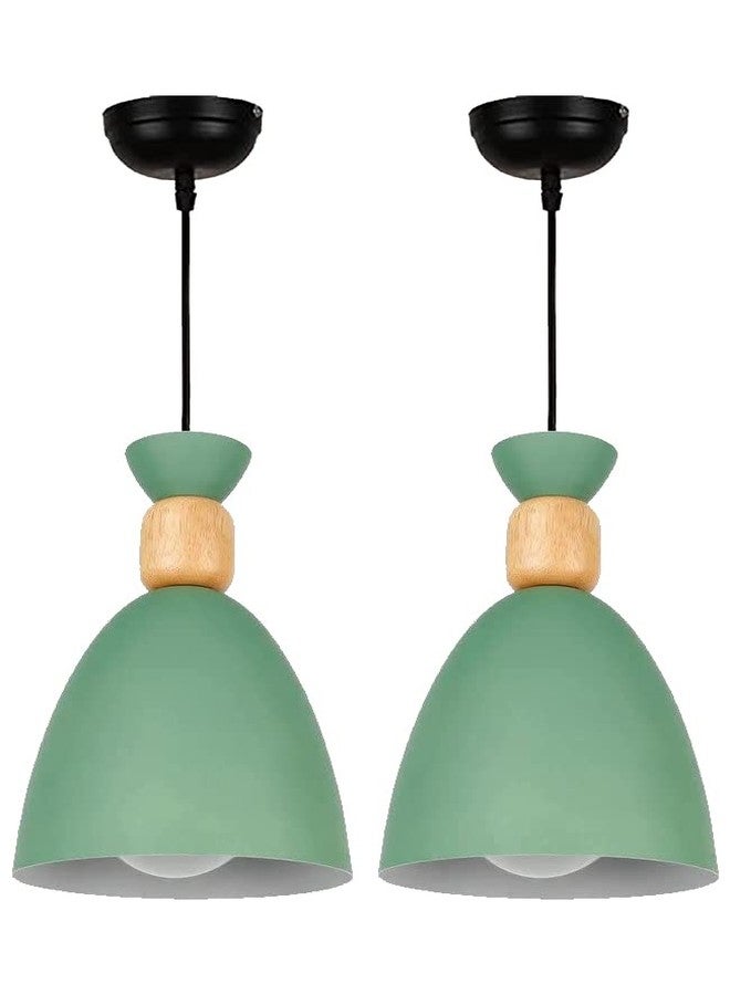 Keyplus Hanging Shade Light,Green, Pack of 2 - Image 1
